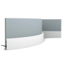 Многофункциональный профиль гибкий Orac Decor SX157F Дюрополимер