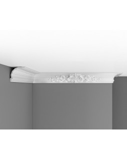 Потолочный плинтус с орнаментом Decomaster DP 51A (115*118*2400)