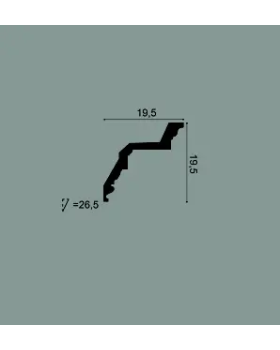 C307 Карниз Orac Decor Полиуретан-foto2