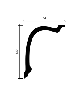Карниз Европласт 1.50.180 Пенополиуретан 2000*121*91 мм-foto4