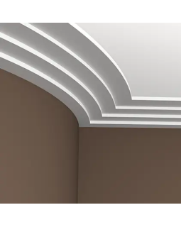 Карниз Европласт 1.50.142 Пенополиуретан 2000*45*195 мм-foto3