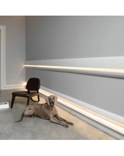 C373F Карниз гибкий для скрытого освещения Antonio гибкий Orac Decor Полиуретан-foto2