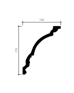 Карниз Европласт 1.50.256 Пенополиуретан 2000*173*133 мм-foto4