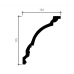 Карниз Европласт 1.50.256 Пенополиуретан 2000*173*133 мм