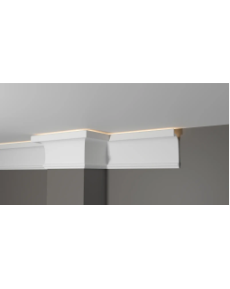 Карниз Decor Dizayn DD518 Полистирол 2000*125*45 мм-foto3