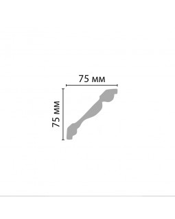 Плинтус потолочный Decomaster D154/12 ДМ (75*75*2000 мм)-foto2