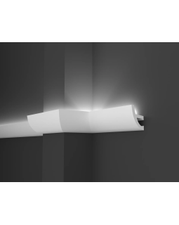 Карниз Decor Dizayn DD510 Полистирол 2000*80*52 мм-foto3