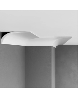 Плинтус потолочный Decomaster D313 2000*155*61*2000 мм-foto4