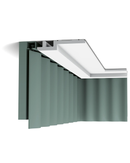 C395 STEPS Карниз Orac Decor Полиуретан-foto3