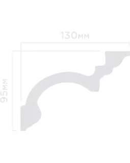 Карниз Hiwood A160 Полистирол Под покраску-foto2