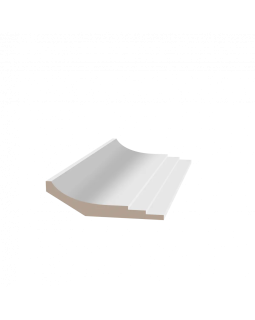 Карниз Ultrawood CR 0026 ЛДФ, CR 0026 W Дерево 2000-2440*87*25 мм-foto4