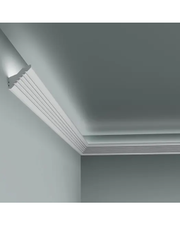 Карниз Европласт 6.50.701 Композит Новый 2000*35*35 мм-foto3