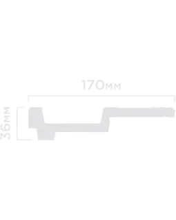 Карниз Hiwood A170V1 Полистирол Под покраску-foto2