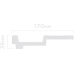 Карниз Hiwood A170V1 Полистирол Под покраску