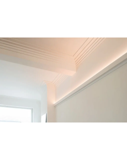 C383 Карниз для скрытого освещения L3 Orac Decor Полиуретан-foto4