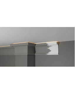 Карниз Decor Dizayn DD518 Полистирол 2000*125*45 мм-foto6