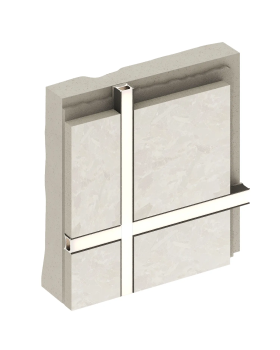 Разделительный профиль Decaro D007 Алюминий 3000*15*12,5 мм-foto12