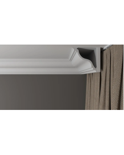 Карниз Decor Dizayn DD504 Полистирол 2000*115*115 мм-foto3