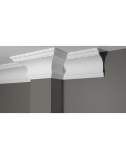 Карниз Decor Dizayn DD522 Полистирол 2000*152*100 мм