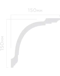 Карниз Hiwood A212 Полистирол Под покраску-foto2