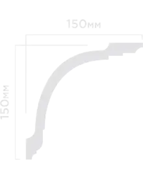 Карниз Hiwood A212 Полистирол Под покраску-foto2