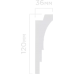Карниз Hiwood A120 Полистирол Под покраску