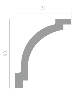 Карниз Ultrawood CR 2340i ЛДФ-foto2