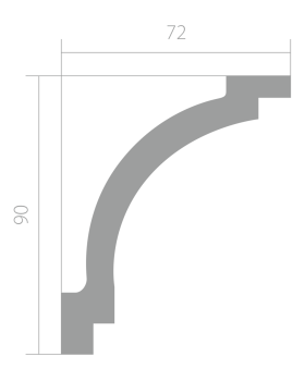 Карниз Ultrawood CR 2340i ЛДФ-foto2