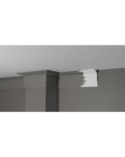 Карниз Decor Dizayn DD515 Полистирол 2000*100*50 мм-foto2