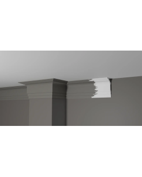 Карниз Decor Dizayn DD515 Полистирол 2000*100*50 мм-foto2