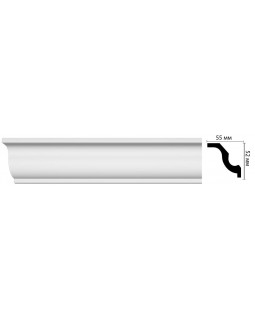 Плинтус потолочный Decomaster D108ДМ (55*52*2000мм)-foto3