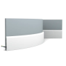 Многофункциональный профиль гибкий Orac Decor SX184F Дюрополимер