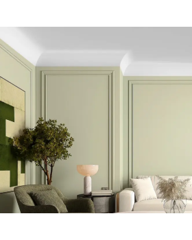 Карниз Hiwood A146, A178 Фитополимер Под покраску 2000*115-140*90-110 мм-foto3