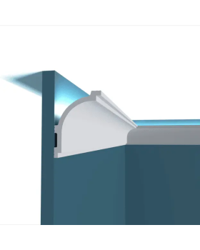 Карниз P143 Перфект Плюс XPS Полимер 2000*90*65 мм-foto3