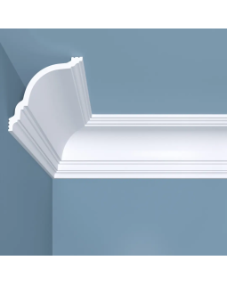 Карниз Bello Deco К16 XPS Полимер 2000*80*80 мм
