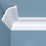 Карниз Bello Deco К16 XPS Полимер 2000*80*80 мм