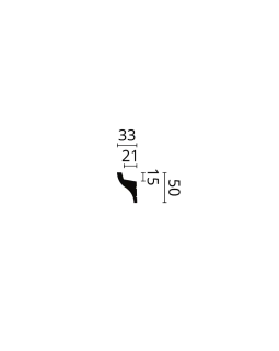 Карниз NMC Wallstyl IL3 50х32х2000 мм-foto2
