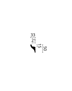 Карниз NMC Wallstyl IL3 50х32х2000 мм-foto2