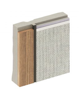 Разделительный профиль Decaro D008 Алюминий 3000*10*10 мм-foto3