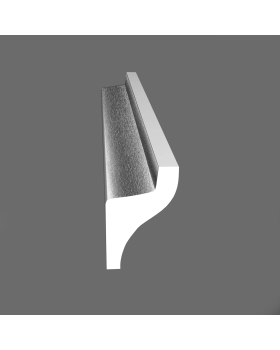 Плинтус потолочный D506-115 ДМ Decomaster (50*32*2000 мм)-foto2