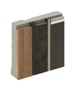 Рассеиватель Decaro DR11W, DR11B Пластик 3000*11 мм-foto2