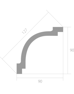 Карниз Ultrawood CR 2390i ЛДФ-foto2