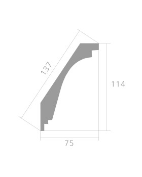 Карниз Ultrawood CR 2335i ЛДФ-foto2