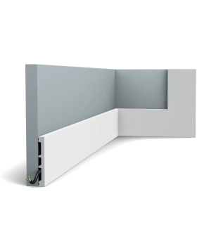 Многофункциональный профиль гибкий Orac Decor SX163F Square Полиуретан-foto3