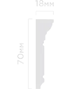Карниз Hiwood M1702 Полистирол Под покраску-foto2