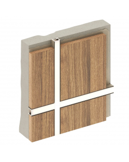 Разделительный профиль Decaro D007 Алюминий 3000*15*12,5 мм-foto10