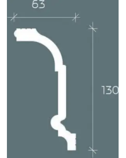 Карниз Европласт 6.50.246 Композит 2000*130*63 мм-foto2