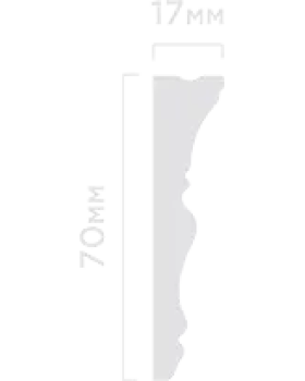 Карниз Hiwood M1707 Полистирол Под покраску-foto2