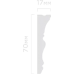 Карниз Hiwood M1707 Полистирол Под покраску