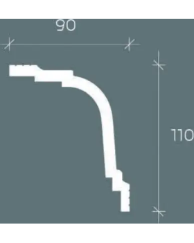 Карниз Европласт 6.50.244 Композит 2000*110*90 мм-foto2
